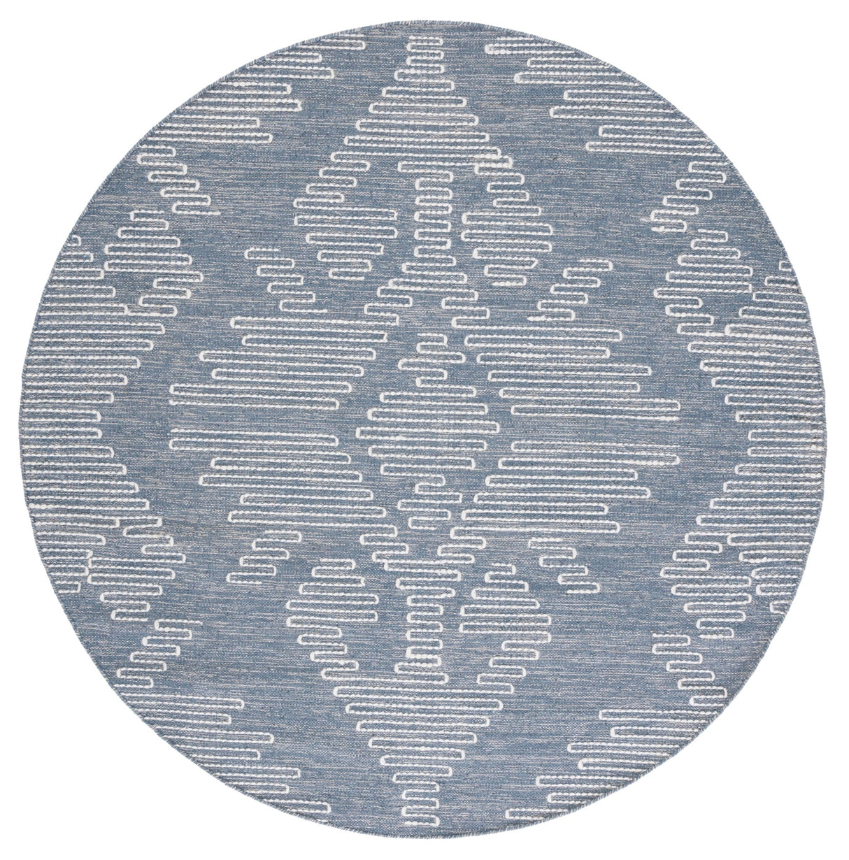 Safavieh Kilim Klm853M Blue/Ivory Rug - Safavieh - klm853m - 6r