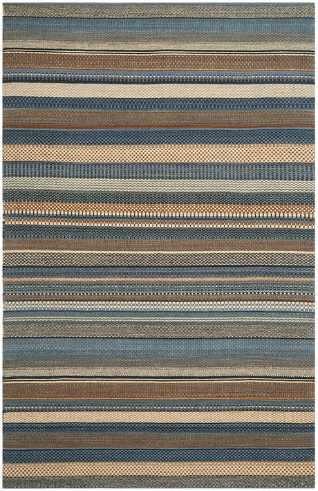 Safavieh Kilim Klm951A Blue Rugs - Safavieh - klm951a - 3