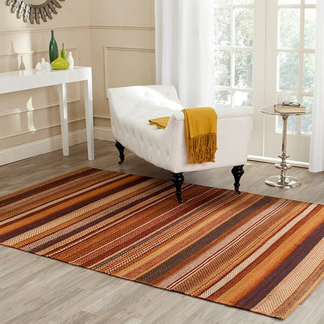 Safavieh Kilim Klm951B Rust Rugs - Safavieh - klm951b - 3