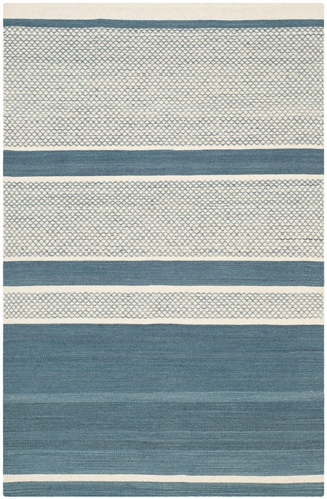 Safavieh Kilim Klm952A Blue / Ivory Rugs - Safavieh - klm952a - 4