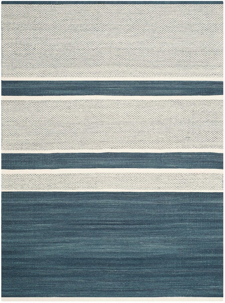 Safavieh Kilim Klm952A Blue / Ivory Rugs - Safavieh - klm952a - 4