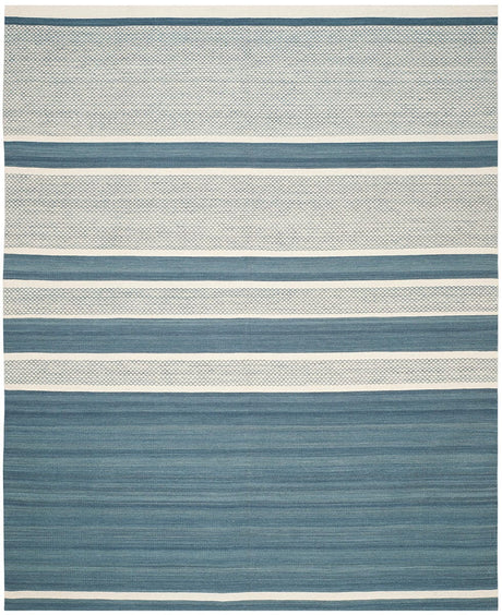 Safavieh Kilim Klm952A Blue / Ivory Rugs - Safavieh - klm952a - 4