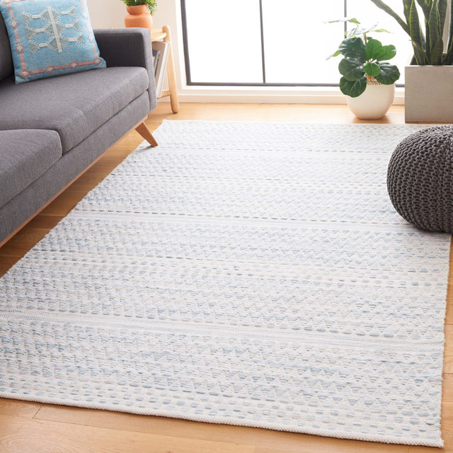 Safavieh Kilim Klm954K Ivory/Light Blue Rug - Safavieh - klm954k - 3