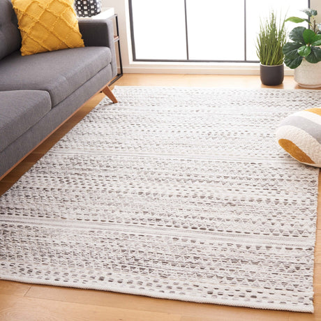 Safavieh Kilim Klm954T Ivory/Brown Rug - Safavieh - klm954t - 3