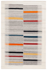 Safavieh Kilim 4'-0" x 6'-0" Rug in Ivory / Grey