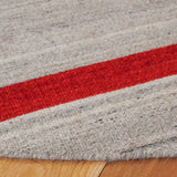Safavieh Kilim 6'-0" x 6'-0" Rug in Ivory / Grey
