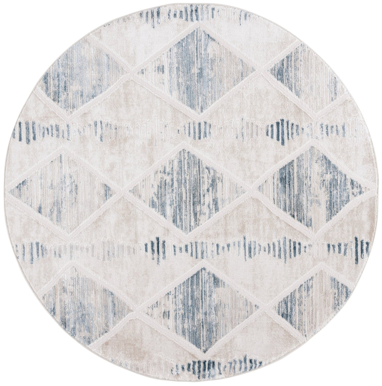 Safavieh Kingston Kng106B Beige/Grey Rug - Safavieh - kng106b - 7r