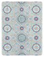 Safavieh Kitchen Mat 500 1'-6" x 2'-0" Rug in Ivory / Blue
