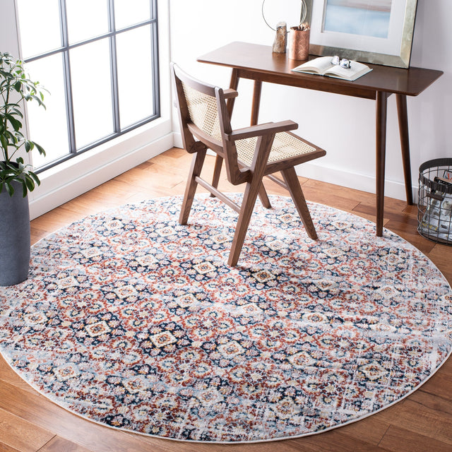 Safavieh Lagoon Lgn230T Brown/Navy Rugs - Safavieh - lgn230t - 7r