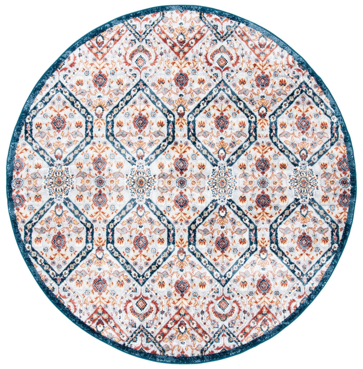 Safavieh Lagoon Lgn238U Brown/Navy Rugs - Safavieh - lgn238u - 7r