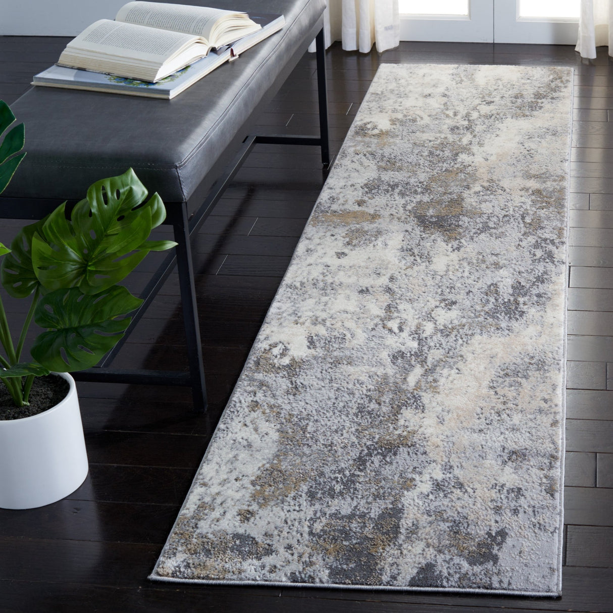 Safavieh Lagoon Lgn522A Ivory/Grey Rugs - Safavieh - lgn522a - 7r