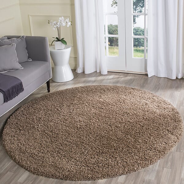 Safavieh Laguna Shag Sgl303D Taupe Rugs - Safavieh - sgl303d - 7sq