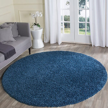 Safavieh Laguna Shag Sgl303K Blue Rugs - Safavieh - sgl303k - 7sq