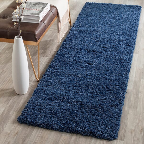 Safavieh Laguna Shag Sgl303K Blue Rugs - Safavieh - sgl303k - 7sq