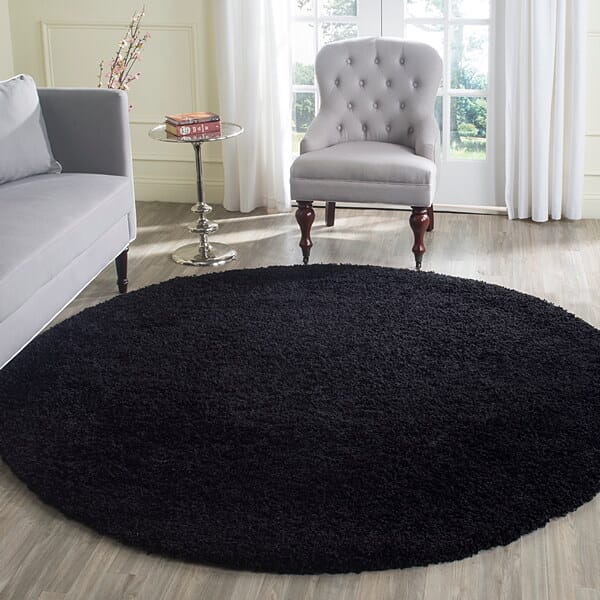 Safavieh Laguna Shag Sgl303L Black Rugs - Safavieh - sgl303l - 7r