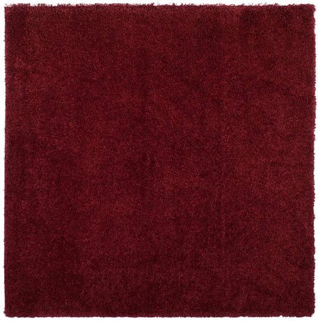 Safavieh Laguna Shag Sgl303R Maroon Rug - Safavieh - sgl303r - 7sq