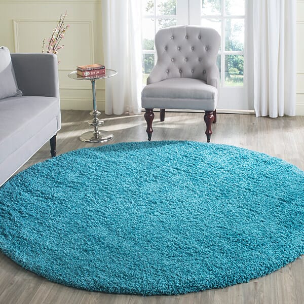 Safavieh Laguna Shag Sgl303T Turquoise Rugs - Safavieh - sgl303t - 7sq