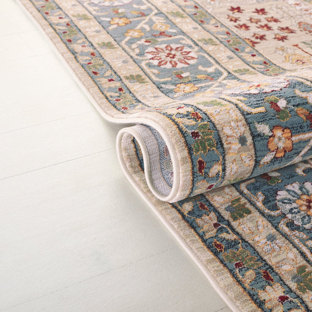 Safavieh Lauren Ralph Lauren Lrl1112B Beige/Blue Rug - Safavieh - lrl1112b - 4