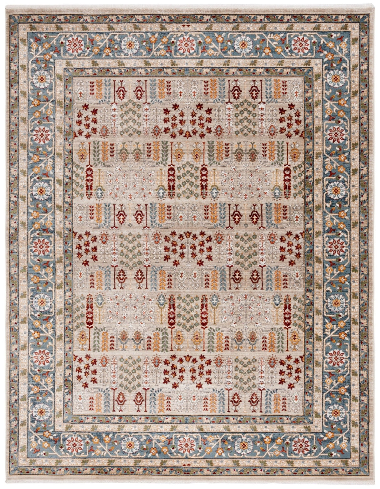 Safavieh Lauren Ralph Lauren Lrl1112B Beige/Blue Rug - Safavieh - lrl1112b - 4