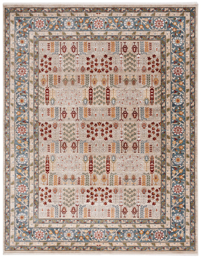 Safavieh Lauren Ralph Lauren Lrl1112B Beige/Blue Rug - Safavieh - lrl1112b - 4