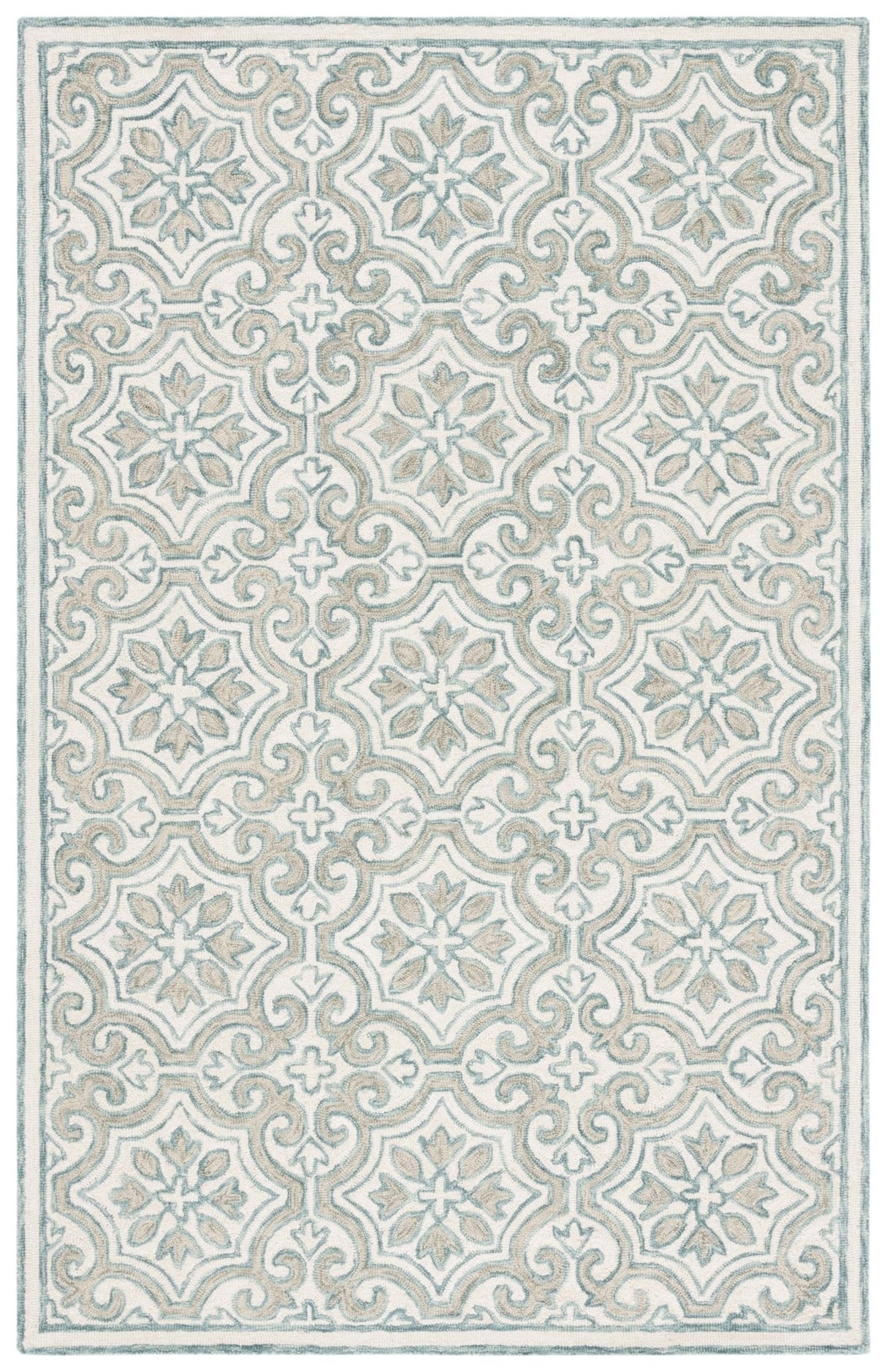 Safavieh Lauren Ralph Lauren Lrl6944J Teal/Ivory Rug - Safavieh - lrl6944j - 3