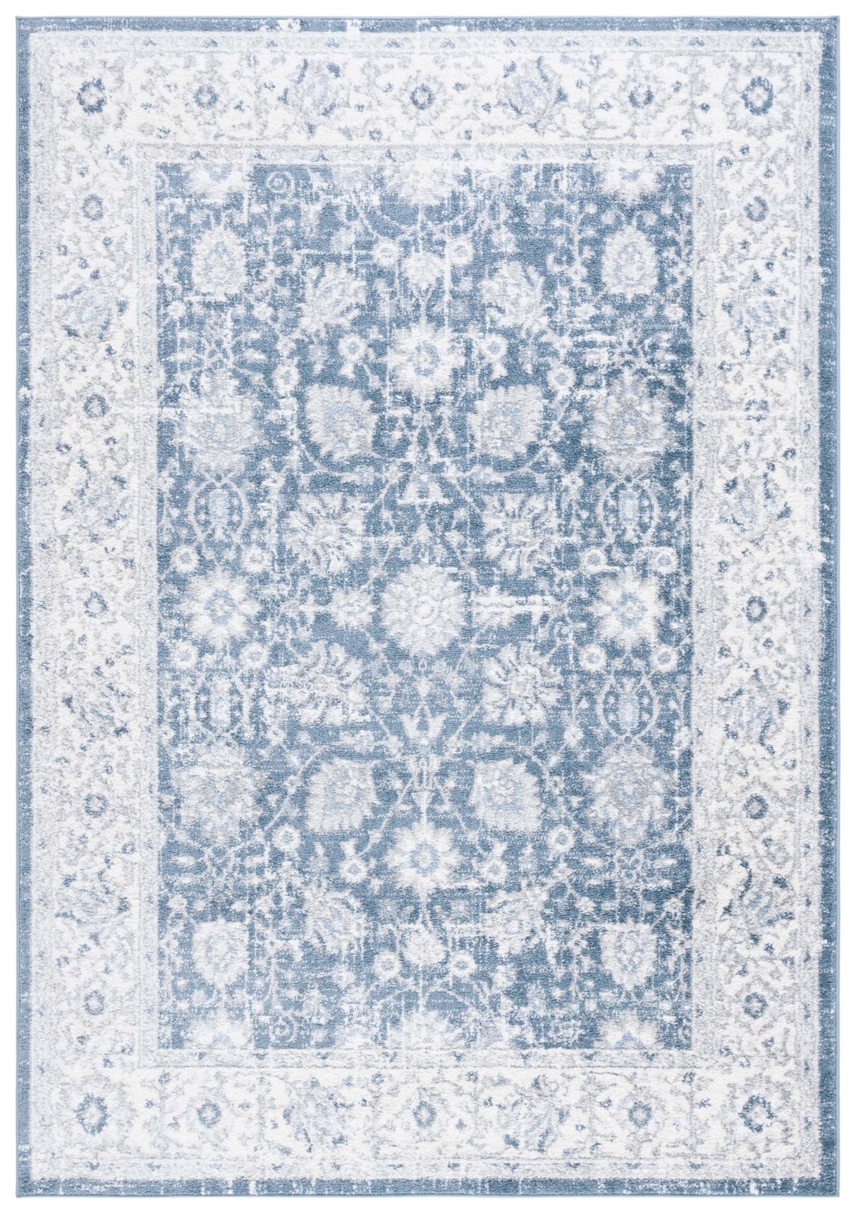 Safavieh Layla Lay101M Blue/Ivory Grey Rug - Safavieh - lay101m - 4