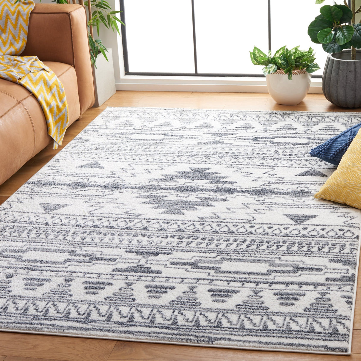 Safavieh Layla Lay105A Ivory/Grey Rug - Safavieh - lay105a - 4