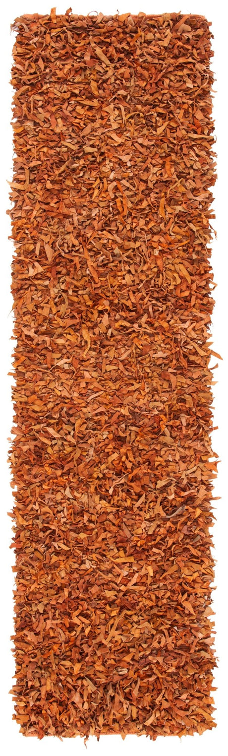 Safavieh Leather Shag Lsg601P Orange Rugs - Safavieh - lsg601p - 29