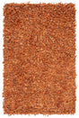 Safavieh Leather Shag Lsg601P Orange Rugs - Safavieh - lsg601p - 3