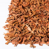 Safavieh Leather Shag Lsg601P Orange Rugs - Safavieh - lsg601p - 6r