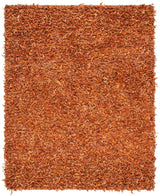Safavieh Leather Shag Lsg601P Orange Rugs - Safavieh - lsg601p - 6r