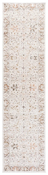 Safavieh Leonette 2'-0" x 8'-0" Rug in Ivory / Brown Taupe