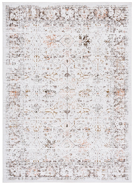 Safavieh Leonette 4'-0" x 6'-0" Rug in Ivory / Brown Taupe
