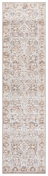 Safavieh Leonette 2'-0" x 8'-0" Rug in Brown / Ivory