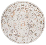 Safavieh Leonette 6'-7" x 6'-7" Rug in Ivory / Brown Terra