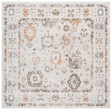 Safavieh Leonette 6'-7" x 6'-7" Rug in Ivory / Brown Terra