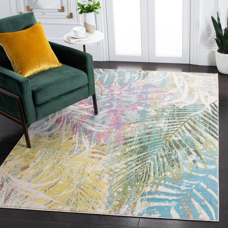 Safavieh Lillian Lln307Y Green/Blue Rugs - Safavieh - lln307y - 4