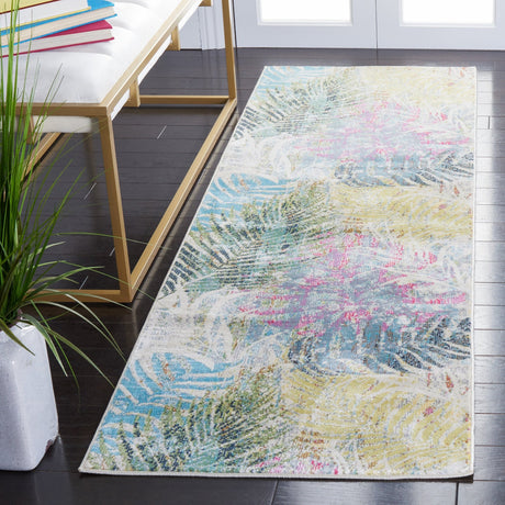 Safavieh Lillian Lln307Y Green/Blue Rugs - Safavieh - lln307y - 7r