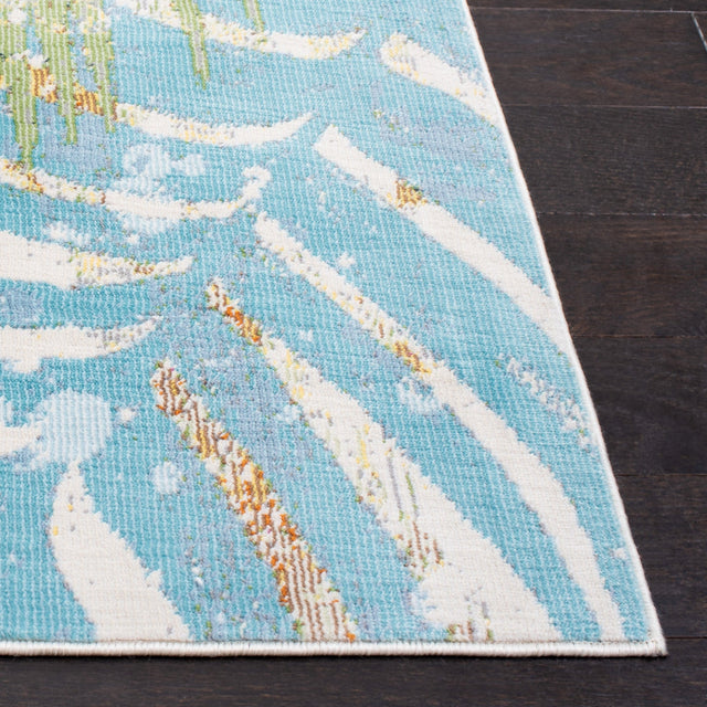 Safavieh Lillian Lln307Y Green/Blue Rugs - Safavieh - lln307y - 7r