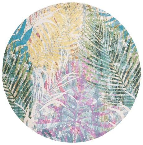 Safavieh Lillian Lln307Y Green/Blue Rugs - Safavieh - lln307y - 7r