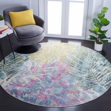 Safavieh Lillian Lln307Y Green/Blue Rugs - Safavieh - lln307y - 7r