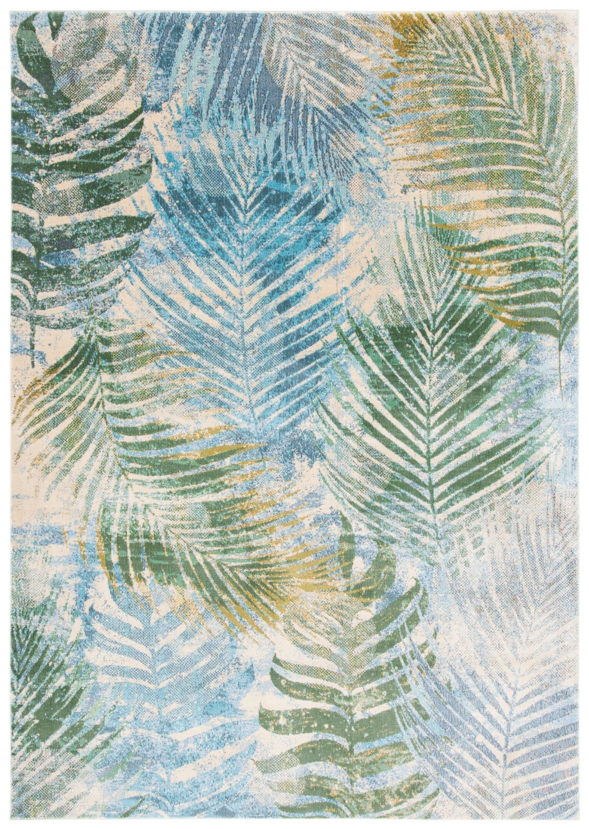 Safavieh Lillian Lln308M Blue/Green Rugs - Safavieh - lln308m - 4