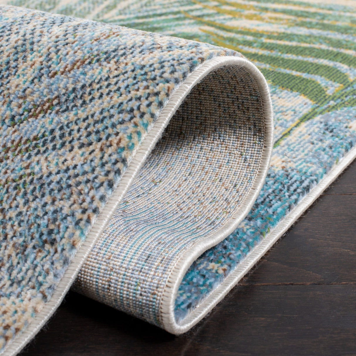 Safavieh Lillian Lln308M Blue/Green Rugs - Safavieh - lln308m - 7r
