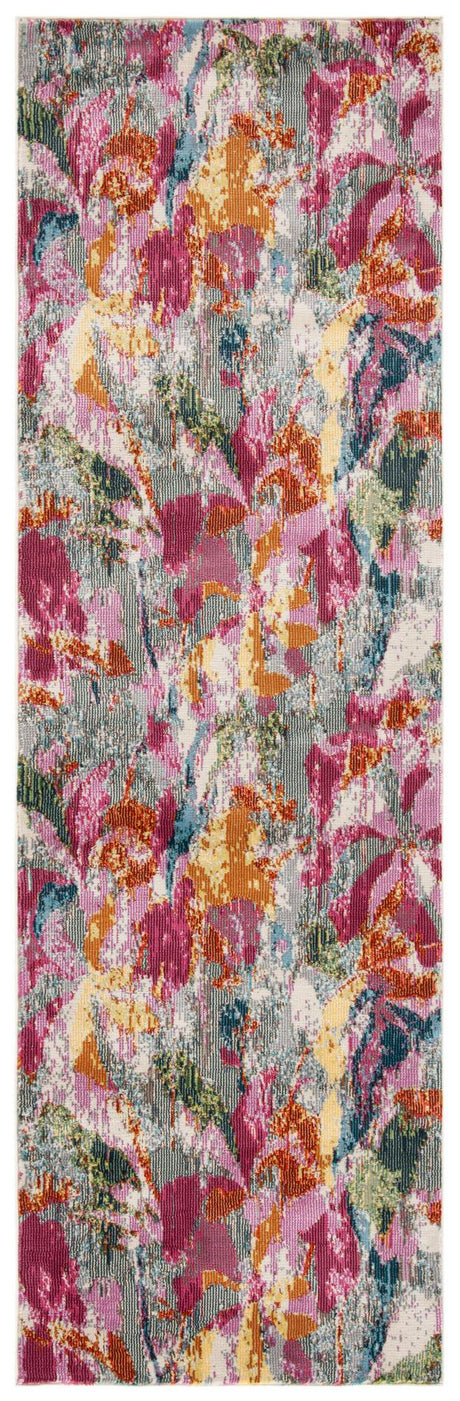 Safavieh Lillian Lln357A Grey/Pink Rug - Safavieh - lln357a - 27