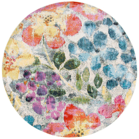 Safavieh Lillian Lln360A Blue/Yellow Rugs - Safavieh - lln360a - 3r