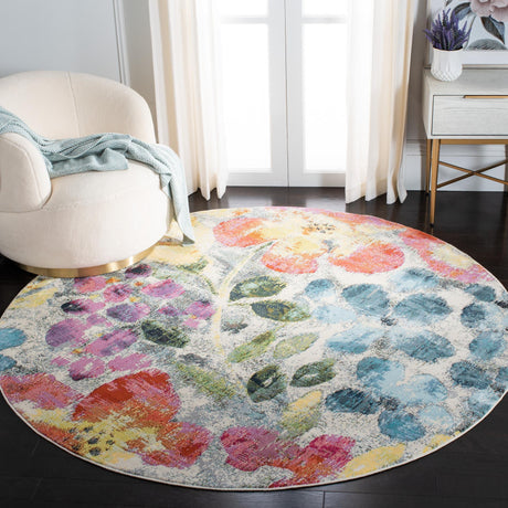 Safavieh Lillian Lln360A Blue/Yellow Rugs - Safavieh - lln360a - 3r