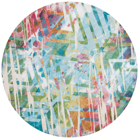 Safavieh Lillian Lln374C Ivory/Light Blue Rugs - Safavieh - lln374c - 7r