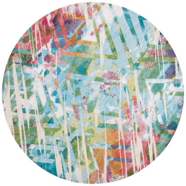 Safavieh Lillian Lln374C Ivory/Light Blue Rugs - Safavieh - lln374c - 7r