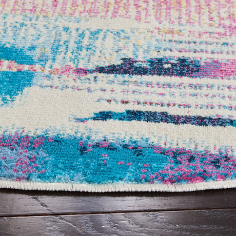 Safavieh Lillian Lln375U Pink/Turquoise Rugs - Safavieh - lln375u - 3r