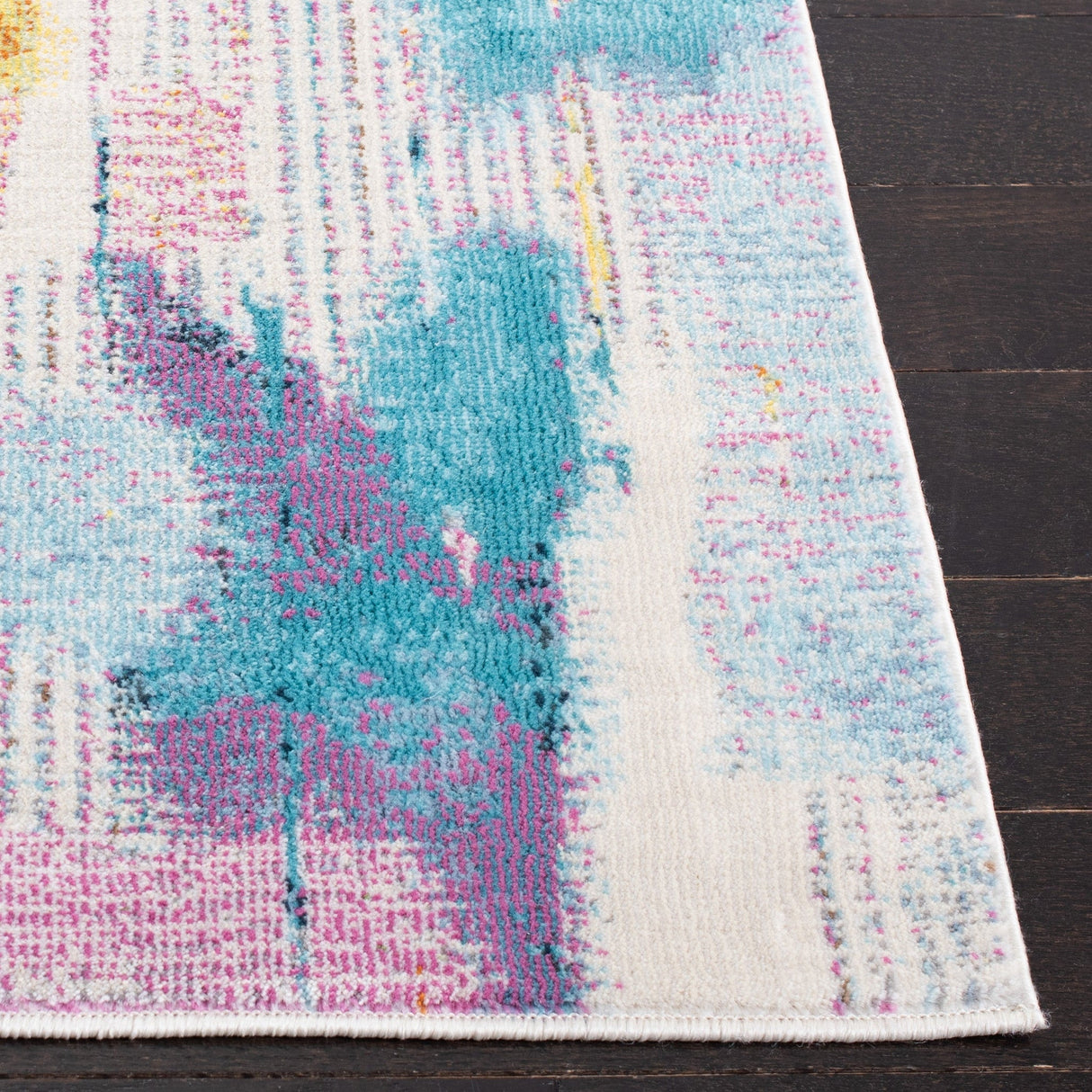 Safavieh Lillian Lln375U Pink/Turquoise Rugs - Safavieh - lln375u - 3r
